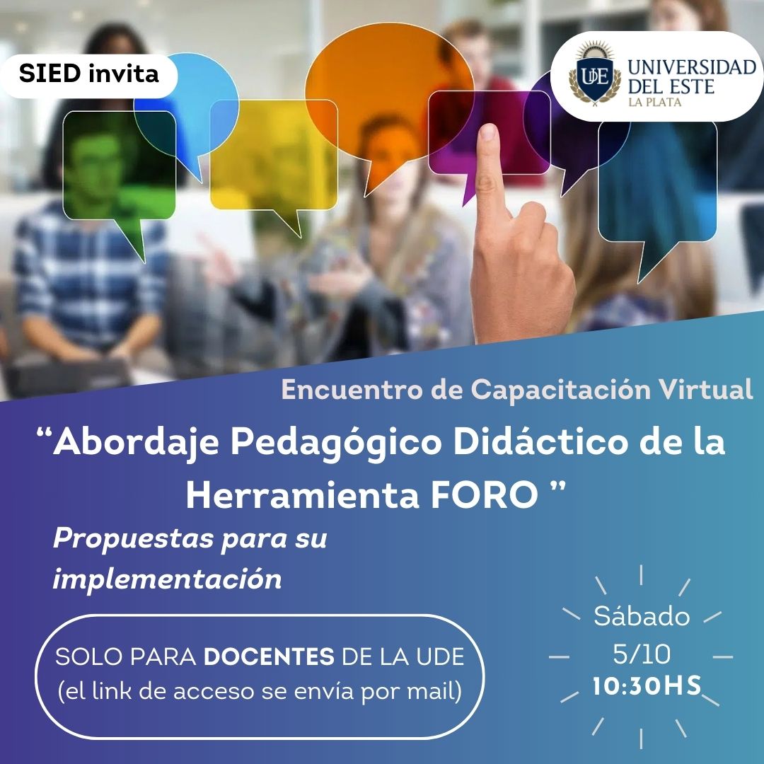 Capacitaciones SIED Septiembre